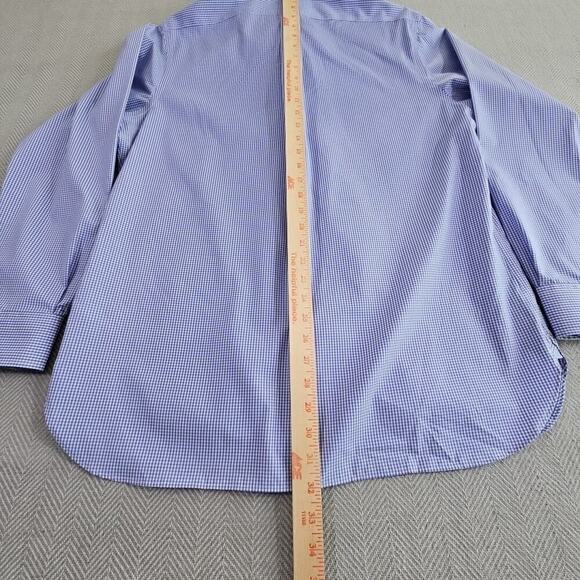 Ralph Lauren Button Down Shirt Men's 16 1/2 34/35 Classic Fit Quiet Luxury Blue - Picture 14 of 16